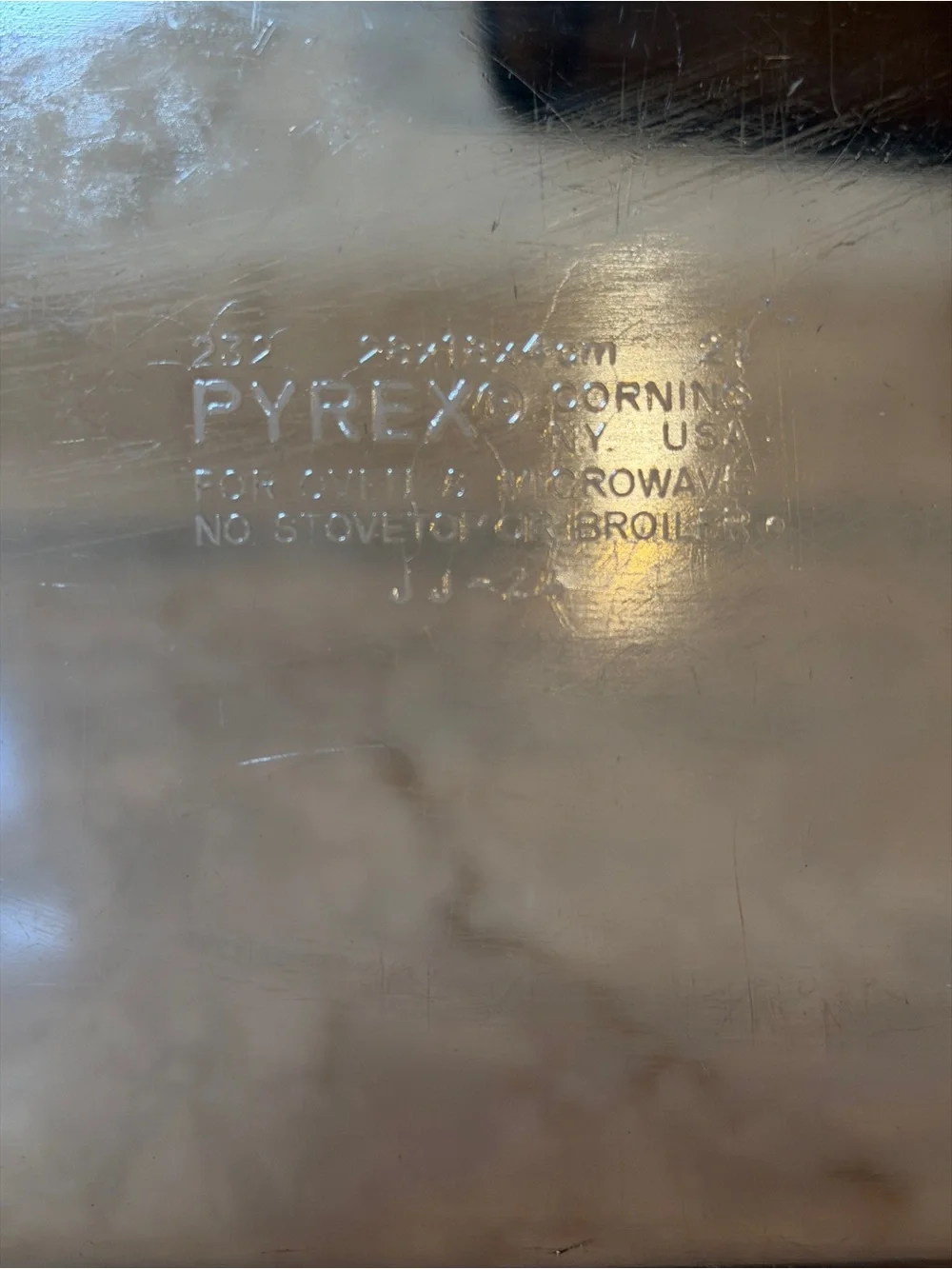 VINTAGE Corning-Pyrex Amber Glass Baking Dishes- Set of Two-EUC